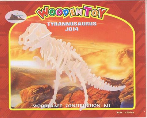 Tyrannosaurus, Woodcraft Construction Kit (1)